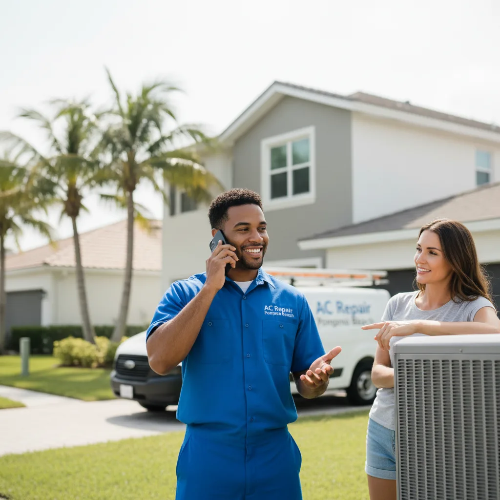 AC Repair Pompano Beach customer support in Lakeside